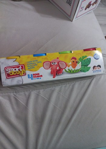 Smart Dough Pastel Renkli Eğitici Oyun Hamuru - Görsel 3