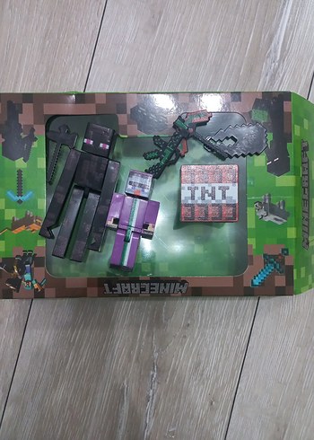 Mor Minecraft Aksiyon Figür Seti - Görsel 2