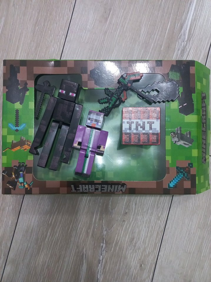 Mor Minecraft Aksiyon Figür Seti - Görsel 4