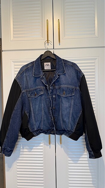 Zara bomber jean ceket