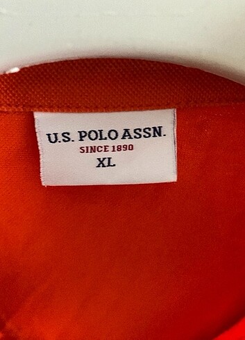 xl Beden turuncu Renk U.S POLO günlük kısa elbise
