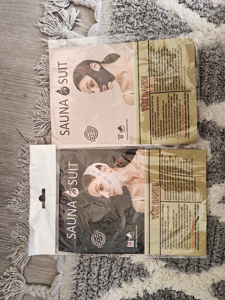 Yüz Bandı ve Sauna Maskesi Kadın - Görsel 3