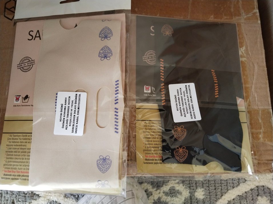 Yüz Bandı ve Sauna Maskesi Kadın - Görsel 4