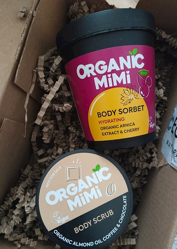 Organic Mimi Vücut Peelingi ve Sorbe