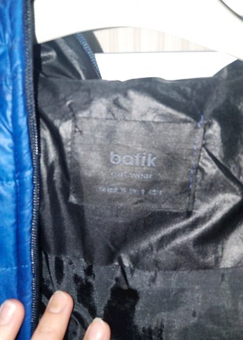 Fermuarlı Koyu Mavi Kadın Mont - Görsel 4