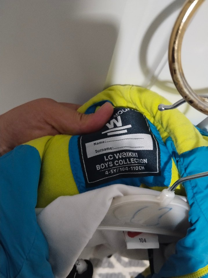 Mavi Fermuarlı Erkek Çocuk Yeleği - Görsel 4