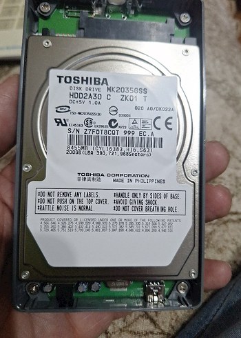 Toshiba Taşınabilir Harici Disk - Görsel 7