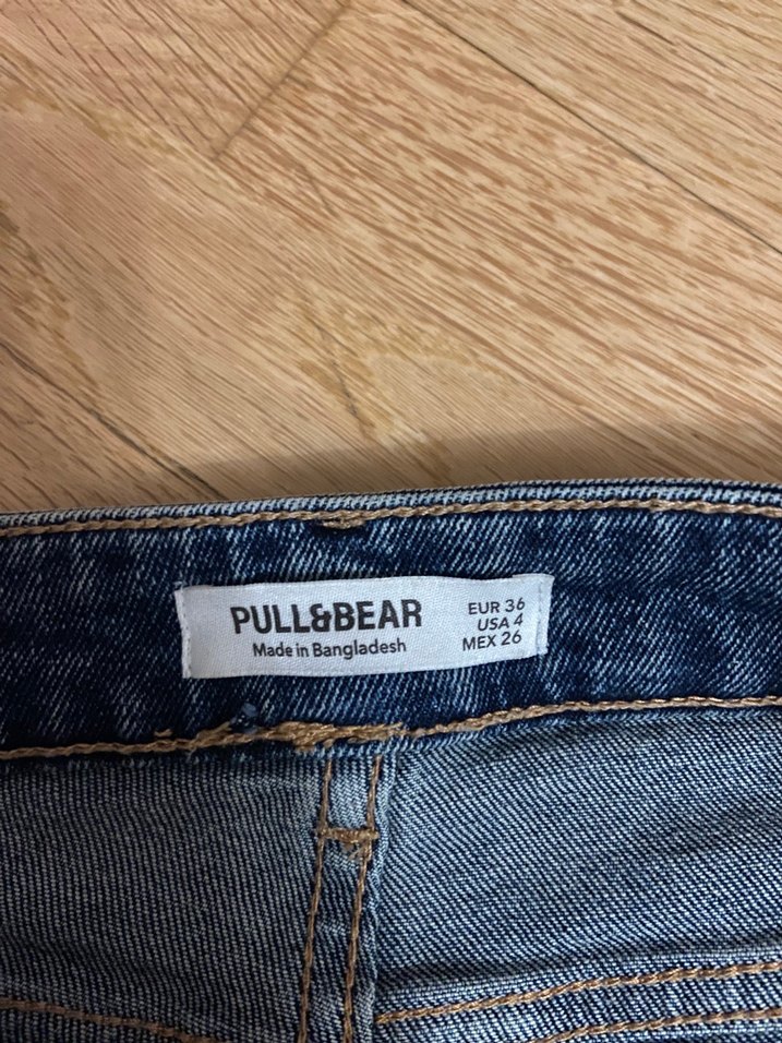 Kadın Mavi Normal Boy Denim Jean - Görsel 2