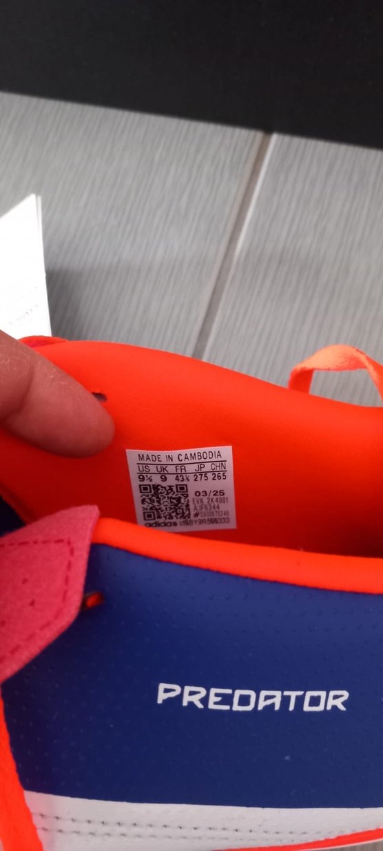 Lacivert Turuncu Bağcıklı Erkek Futbol Ayakkabısı - Görsel 3