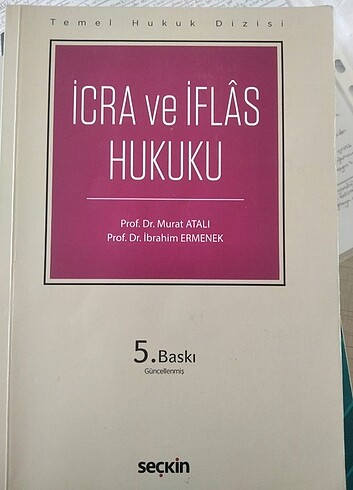 İcra ve iflas hukuku murat atalım 5.baski 
