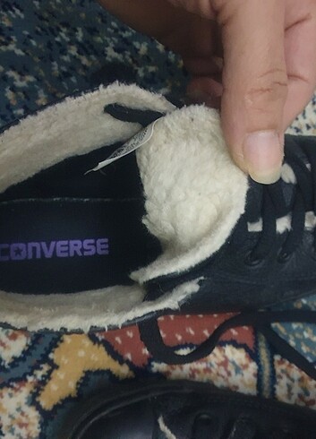 37 Beden siyah Renk Converse kadın ayakkabı 