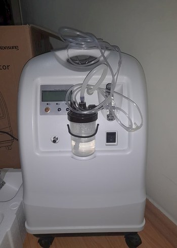 Taşınabilir Beyaz Oksijen Konsantratörü - Görsel 3