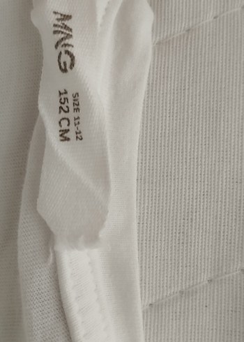 mango uzun kollu tişört - Görsel 2