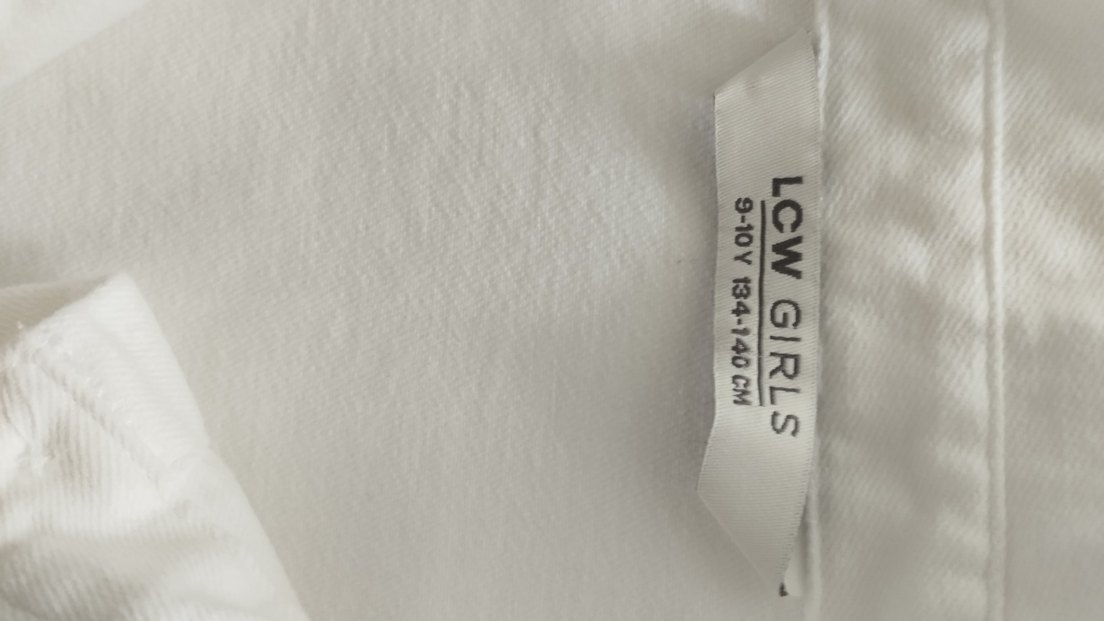 Düğmeli Kısa Kollu Beyaz yelek - Görsel 2