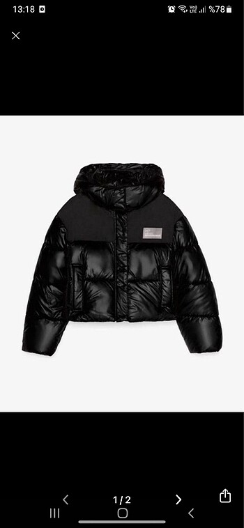 Bershka mont