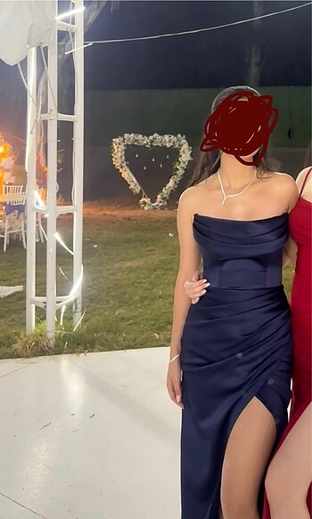 Diğer Lacivert 36beden temiz abiye
