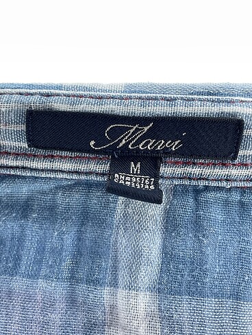 m Beden çeşitli Renk Mavi Jeans Gömlek %70 İndirimli.