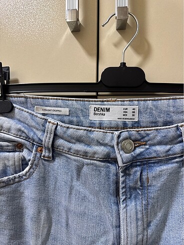 Bershka Bershka buz mavisi jean