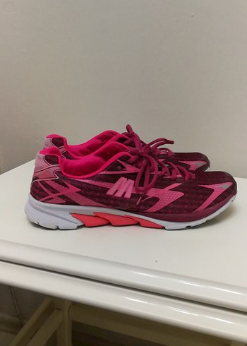 Pembe Bağcıklı Kadın Spor Ayakkabı - Görsel 4