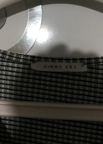 Gri Ekose V Yaka Midi Kadın Elbise - Görsel 4