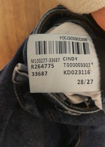 Mavi Gold Düğmeli Kadın Kot Pantolon - Görsel 7