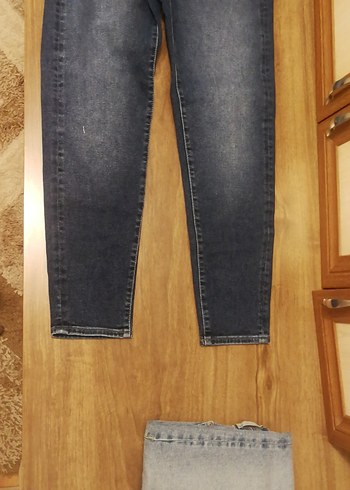 Mavi Gold Düğmeli Kadın Kot Pantolon - Görsel 3