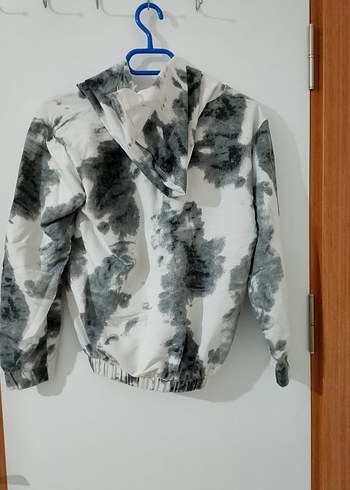 Gri Batik Desenli Kadın alt üst takım - Görsel 2