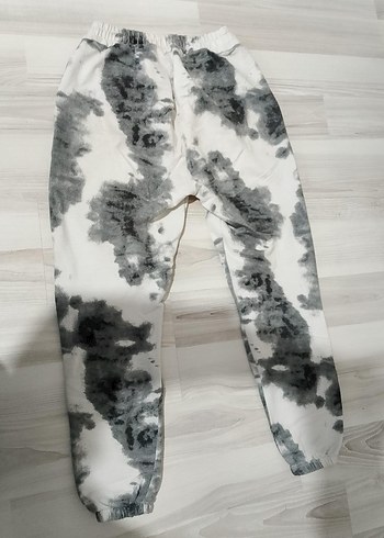 Gri Batik Desenli Kadın alt üst takım - Görsel 5