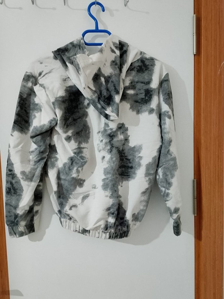 Gri Batik Desenli Kadın alt üst takım - Görsel 2