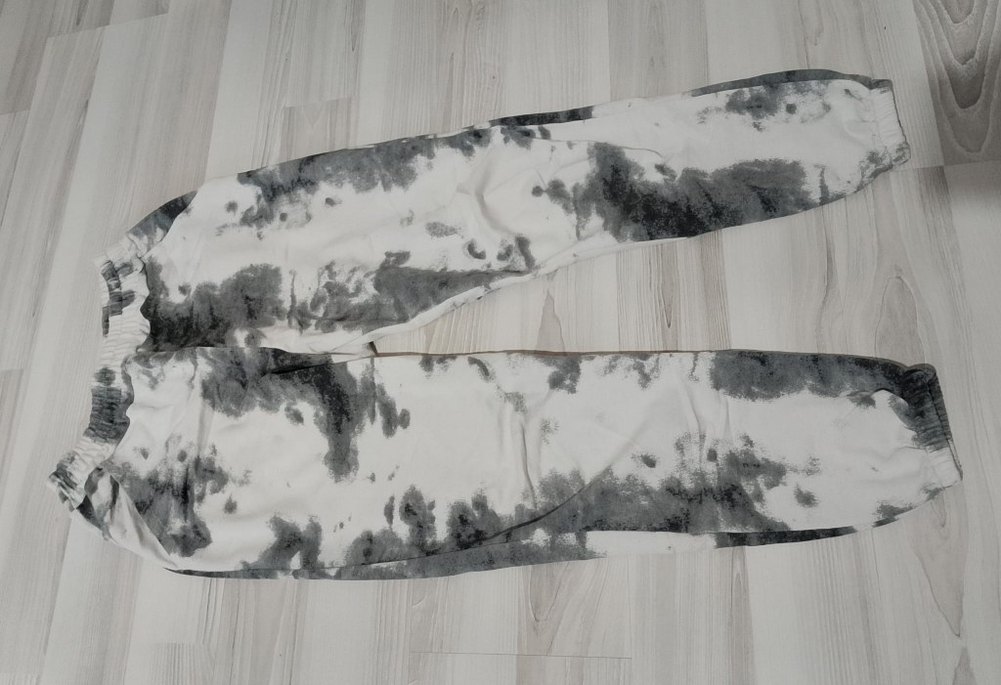 Gri Batik Desenli Kadın alt üst takım - Görsel 3