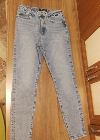 MaviGold Gri Mini Denim Kadın Jean - Görsel 2