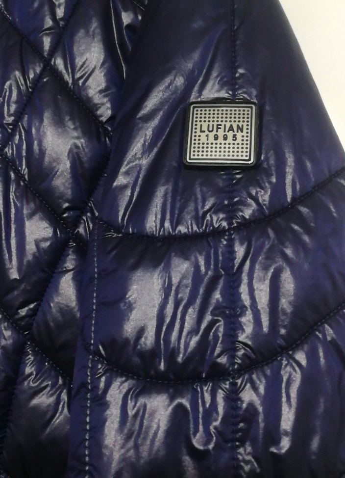 Erkek Lacivert Fermuarlı Streetwear Mont kaz tüyü - Görsel 2