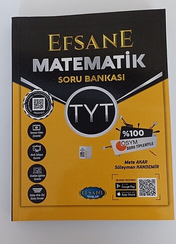 Tyt matematik efsane yayinlari