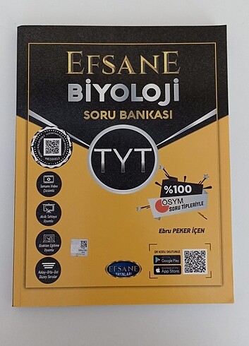 Tyt biyoloji efsane yayınları 