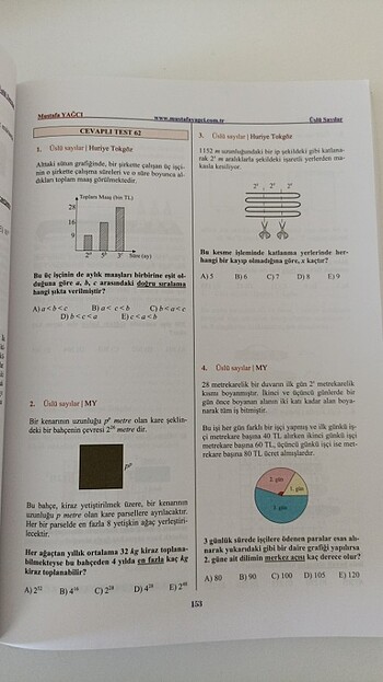  Tyt matematik sb Mustafa Yağcı 