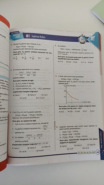 Ayt kimya sb hız ve renk yayınları 