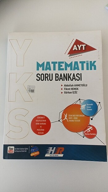 Ayt matematik sb hız ve renk yayınları 