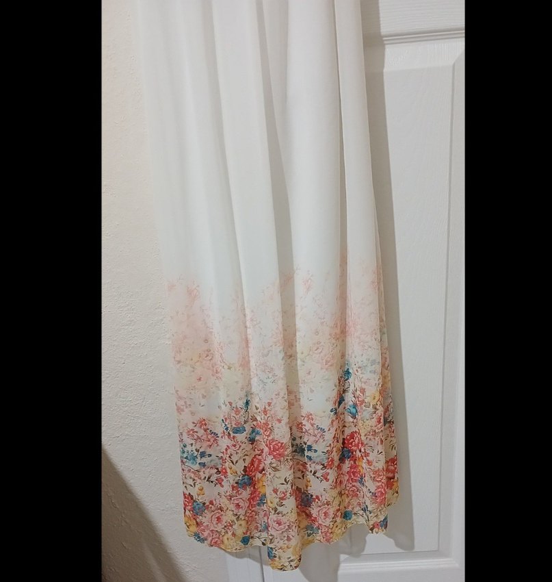 Bohem Çok Renkli Uzun Elbise - Görsel 4