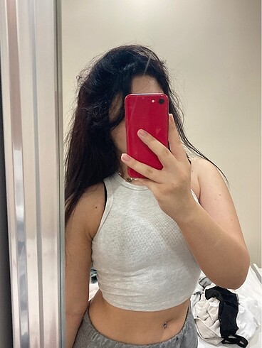 s Beden gri crop