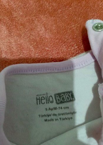 Kız Bebek Mor Kısa kollu takım - Görsel 4