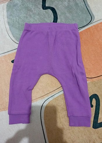 Kız Bebek Mor Kısa kollu takım - Görsel 3