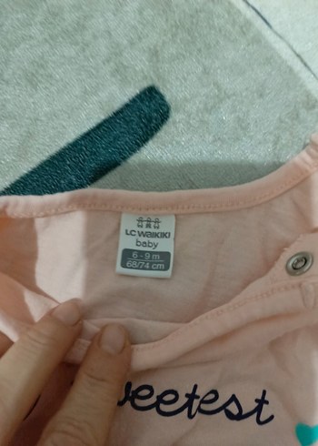 Pembe Bebek Kız Kısa Kollu Takım - Görsel 4