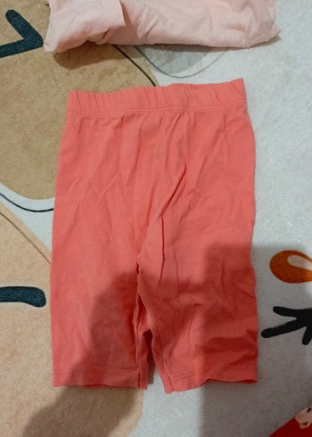 Pembe Bebek Kız Kısa Kollu Takım - Görsel 3