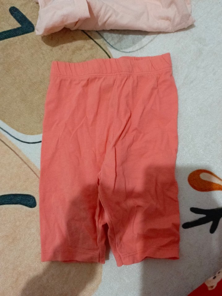 Pembe Bebek Kız Kısa Kollu Takım - Görsel 3