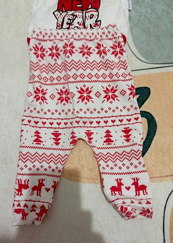 Uzun Kolllu Kışlık Bebek Takımı - Görsel 3