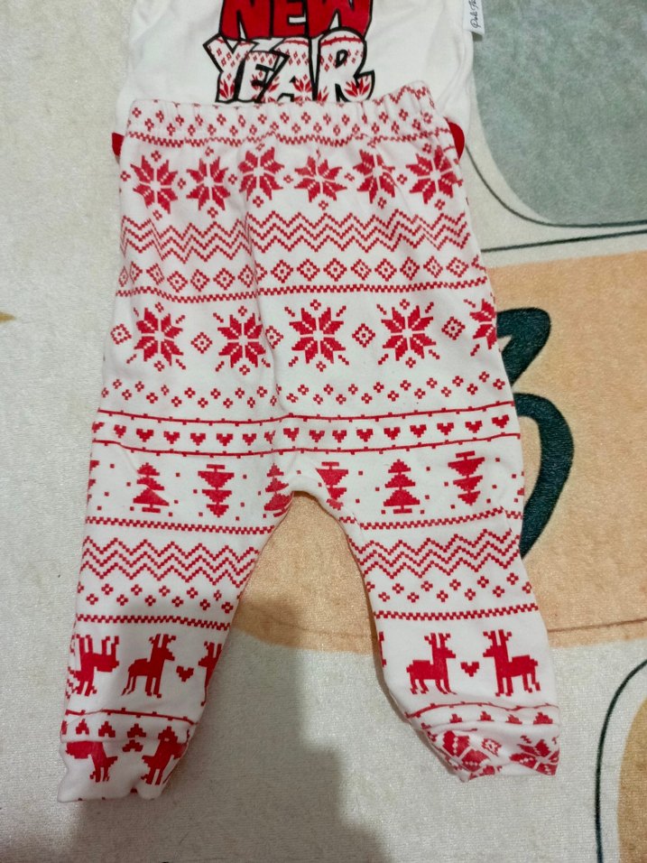 Uzun Kolllu Kışlık Bebek Takımı - Görsel 3