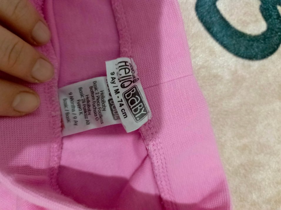 Kız Çocuk Pembe 2 lı alt - Görsel 3