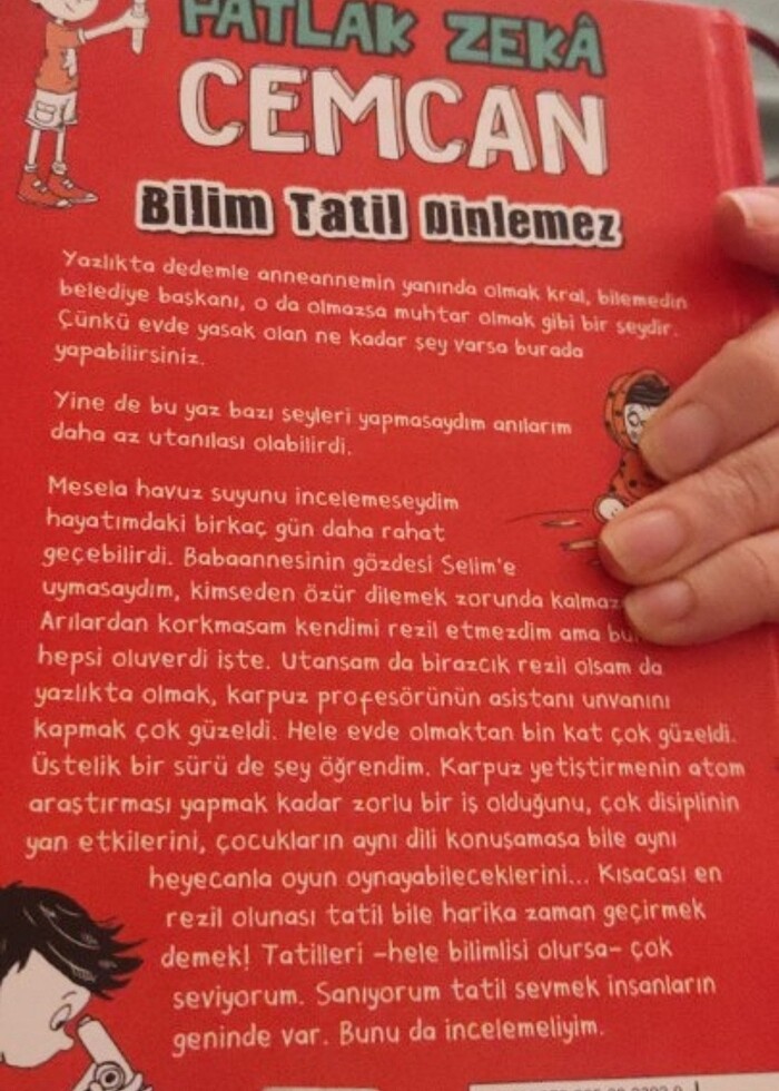 Cemcan Bilim Tatil Dinlemez - Görsel 2