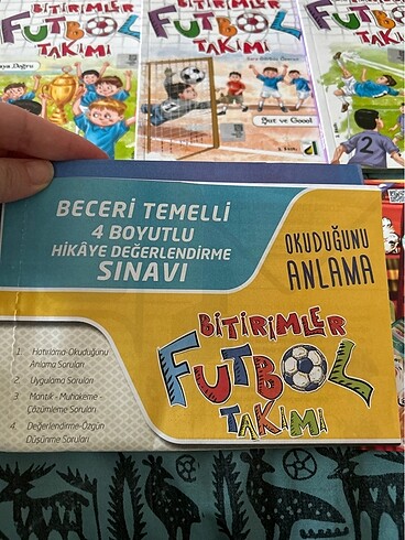 Bitirimler futbol takımı 5 kitap - Görsel 2