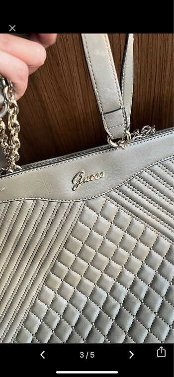 Guess haki yeşil çanta